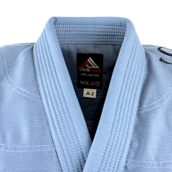 Stellman Core Grey Men BJJ Gi Brazilian Jiu Jitsu Training Athlete Competition - Picture 2 of 4